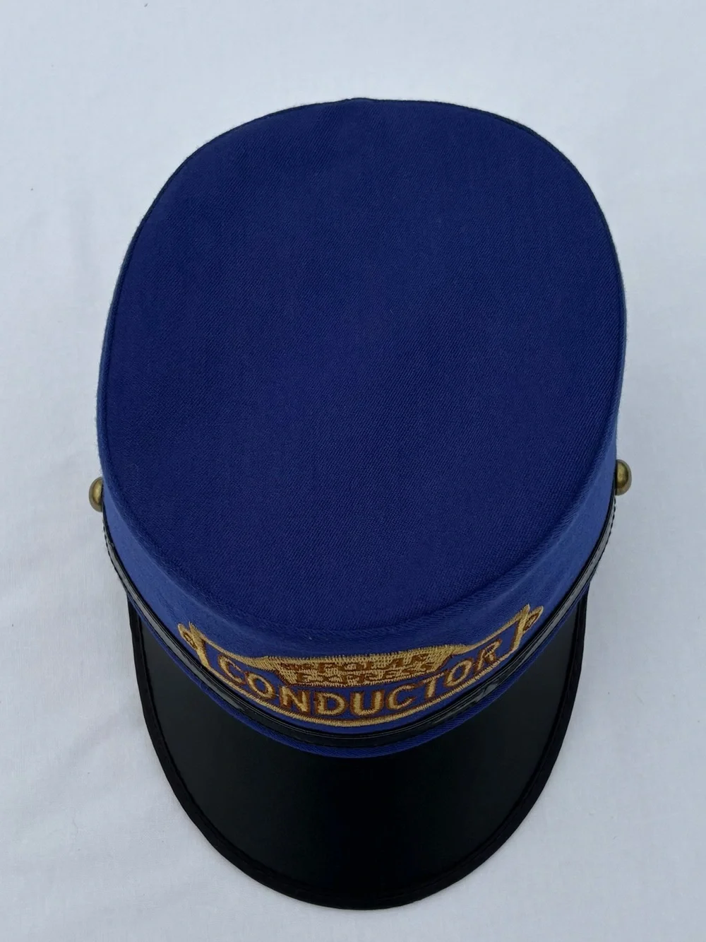 Polar Express Youth Conductor Hat Blue Train Railroad Christmas Costume Unisex